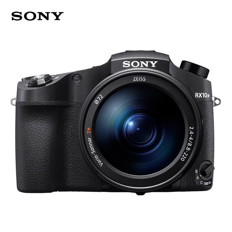 索尼（Sony）DSC-RX10M4 长焦距数码相机（黑卡RX10Ⅳ）支持4K视频和40倍超慢动作及大光圈蔡司镜头（WIFI/NFC）触摸对焦 ...